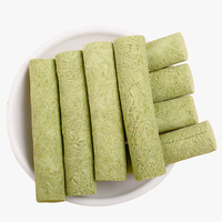 Friandise lyophilisée à l'herbe pour chat – Contrôle naturel des boules de poils, collation pour la santé digestive des chats d'intérieur