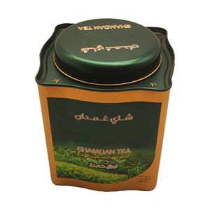 Small Beautiful Airtight Special Shape Metal Tinplate Coffee Tea Tin Box For Packaging