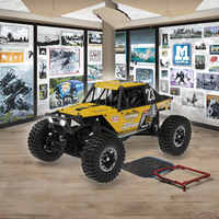 Mobil RC Mini Crawler 4WD Skala 1:24 UDIRC UCX2405 UCX2405PRO, Kendaraan Jalan Raya dengan Remote Control 2.4Ghz, GPS, Wi-Fi, dan Charger untuk Segala Medan