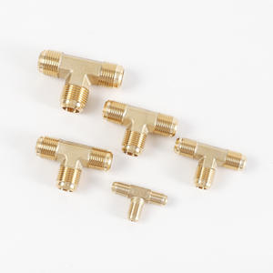 Conexiones en T de latón con rosca macho de 6-16 mm para conexiones de plomería de aire acondicionado - Product Image 2