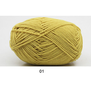 Fil à crocheter en coton pour tapis 100% laine, fil acrylique 100% et mélange de tricot en vrac 2/32, vente en gros, Chine, 8/30/2, 4 cônes de fil acrylique - Product Image 1