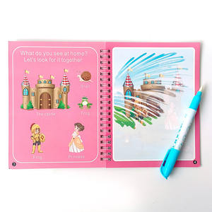 Libros <span class=keywords><strong>para</strong></span> colorear personalizados al por mayor <span class=keywords><strong>para</strong></span> niños, libro <span class=keywords><strong>de</strong></span> dibujo educativo <span class=keywords><strong>para</strong></span> edades tempranas, bonito libro mágico <span class=keywords><strong>de</strong></span> impresión a color agua - Product Image 2