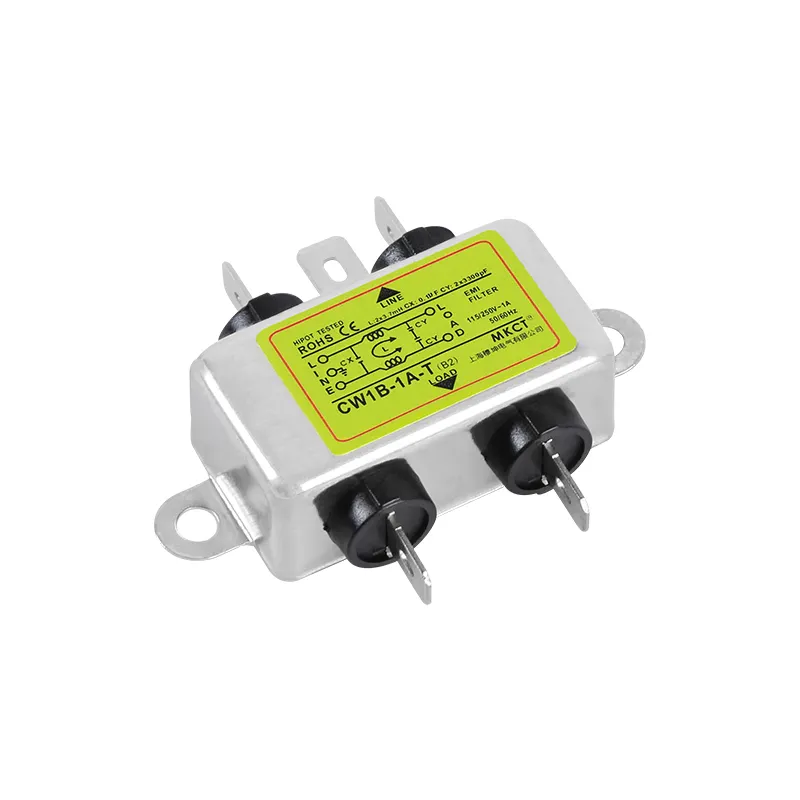 CW1B-1A/3A/6A/10A-T(B2) 115/250VAC inserto filtro di collegamento monofase EMI
