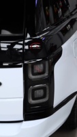 Pour Range Rover L405 2018-2022, feux arrière noirs transparents, style Venom, fabrication artisanale, LED personnalisées, OEM