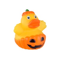 Assortiment de canards en caoutchouc personnalisés pour Halloween, jouets de bain couineurs à thème citrouille, fantôme, infirmière, mignons, flottants, pour fêtes et tours d'enfants