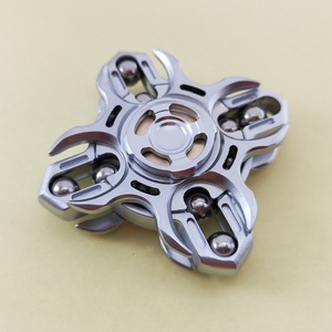 Stock Crisp Sound Enlace de doble cara Juguete para aliviar el estrés EDC MOT Oracle Tuning Fork <span class=keywords><strong>Fidget</strong></span> <span class=keywords><strong>Spinner</strong></span> - Product Image 1