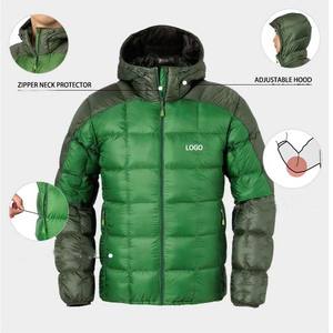 Vendita calda giacca Bomber invernale da <span class=keywords><strong>uomo</strong></span> con cappuccio di alta qualità con isolamento antivento - Product Image 2