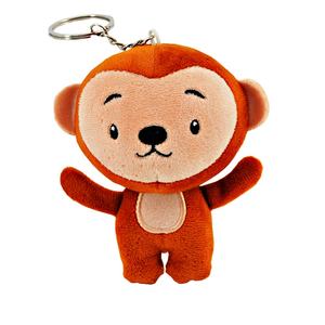 Peludo 12 Animal del zodiaco colgante mochila muñeca dibujos animados Q versión juguete joyería mono <span class=keywords><strong>llavero</strong></span> colgante procesamiento personalizado - Product Image 1
