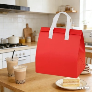 Bolsas Térmicas para Llevar Comida, de Tela No Tejida, con Cierre Autoadhesivo, Capacidad de 20L, Impermeables y Ecológicas, para la Industria de Servicios de Alimentos - Product Image 1