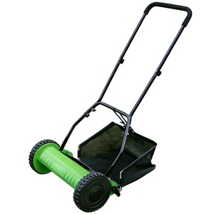Débroussailleuse manuelle industrielle portable DIY 12/16 pouces avec poignée pliable, débroussailleuse à pousser pour usage forestier - Product Image 1