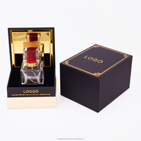 Boîtes cadeaux de luxe en papier rigide, personnalisées, faites à la main, en carton, vides, pour flacons de parfum de 30 ml et 50 ml
