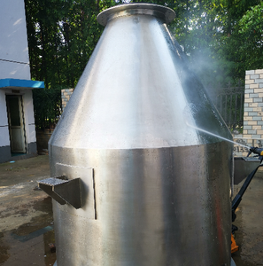 Système d'alimentation automatisé avec trémie conique en acier inoxydable sur mesure OEM/ODM, résistant à la corrosion, en tôle, pour silo - Product Image 4