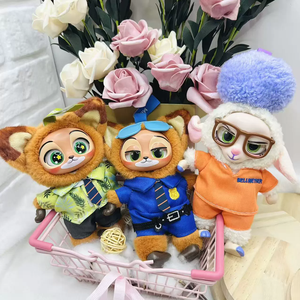 พวงกุญแจตุ๊กตาซูโทเปียขายดี ตุ๊กตาวินิลนุ่ม นิค ไวลด์ และจูดี้ โอฟฟิเชียล ของตกแต่งกระเป๋า - Product Image 3