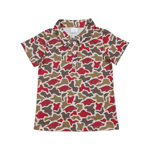 Vêtements pour garçons en bas âge de haute qualité en gros, printemps-été, spandex/polyester, décontractés, imprimé camouflage, sweat à capuche à manches longues - Product Image 2