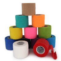 Bandage Cohésif Non Tissé 5cm Imperméable Médical Auto-adhésif Multicolore Élastique En Gros