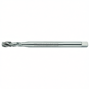 Tapón estándar Ta1485 6H de serie larga para orificios ciegos, hélice de 40 grados sin recubrimiento - Product Image 2