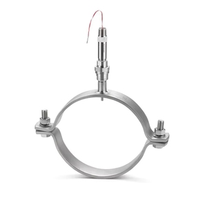 Capteur de température Pt100 0085 à pince pour tuyau 848t USB, prise en charge ODM, contrôle via application intelligente, haute précision - Product Image 1