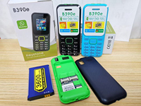 Ponsel Fitur GSM B390e Grosir Tiga Warna Tersedia Dual Sim Ponsel Dasar