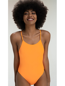 Costume da bagno da donna personalizzato 100% poliestere resistente al cloro alto costume sportivo impermeabile per ragazze <span class=keywords><strong>Bikini</strong></span> - Product Image 6