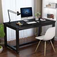 Modern, eenvoudig, wit, duurzaam, milieuvriendelijk, modulair houten bureau voor thuiskantoor, student, schrijven, vergaderruimte.