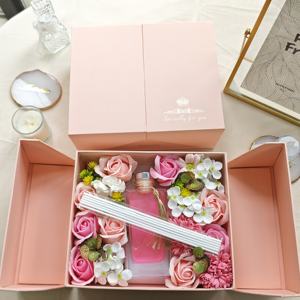 Boîte de proposition personnalisée pour demoiselle d'honneur, coffret cadeau de mariage de luxe, coffret cadeau de <span class=keywords><strong>spa</strong></span> parfumé rose, cadeaux de la Saint-Valentin pour femmes, cadeau d'anniversaire - Product Image 3