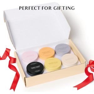 Juego de Velas Aromáticas LANJO, 6 Velas de Soya Perfumadas de 1.4 Oz para Aromaterapia, Relajación, Yoga y Meditación - Product Image 4