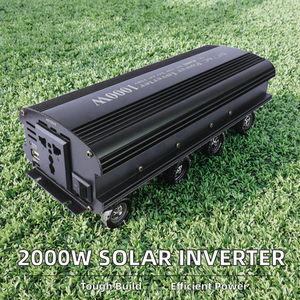เครื่องแปลงไฟพลังงานแสงอาทิตย์ความถี่สูง 2000W DC/DC 12V/24V เป็น 220V/110V DC AC เฟสเดียว 50/60Hz ประสิทธิภาพ 88% รับประกัน 12 เดือน - Product Image 3