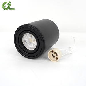 Moderne rond GU10/5.3 Aluminium LED Plafonnier Design Industriel Style Fer Corps Cylindre <span class=keywords><strong>Spot</strong></span> Downlight Lampe Lumière - Product Image 5