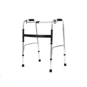 Yeni Model yaşlılık yürüyüş katlanır Rollator Walker yürüme yardımcısı koltuk ile