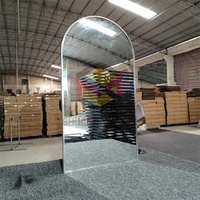 Distortion-free Float Glass or Sheet Glass Polished Aluminum Mirror Sheet Manufactured by China Foshan Factory
