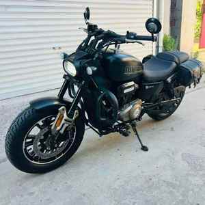 Motocyclettes d'occasion <span class=keywords><strong>Qianjiang</strong></span> Shan 350 Vintage, motocyclette chinoise d'occasion à essence, 350cc, motocyclette de croisière - Product Image 5