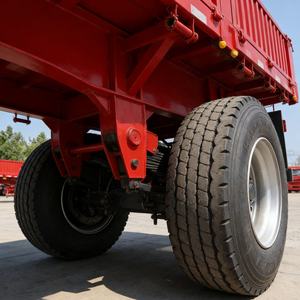 Semirremolque de Acero de Alta Calidad con 2/3/4 Ejes y Paredes Laterales Fijas, Económico en Venta - Product Image 3