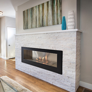 <span class=keywords><strong>Cheminée</strong></span> murale encastrée Bio Fuel <span class=keywords><strong>Cheminée</strong></span> <span class=keywords><strong>à</strong></span> <span class=keywords><strong>éthanol</strong></span> suspendue en acier pour le salon - Product Image 6