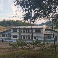 Casa Prefabricada Residencial de Diseño Personalizado, Moderna y de Lujo, de Dos Pisos, con Sistema de Paneles OSB SIP, Ahorro de Energía