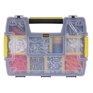 Boîte à outils Stanley Organizer Sort Master Light avec compartiments transparents pour le rangement des outils - Product Image 1