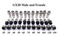 Cable de Extensión para Cámara de Coche Soulin GX20 con Conector de Aviación de 9 Pines y Enchufe de Latón Roscado de Alta Calidad