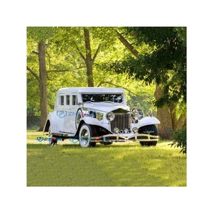 White Classic Leisure Classic Car High-quality Antique Classic Car - Product Image 1