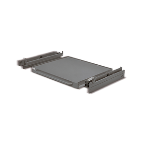 Plan de travail Fami System Ar à 3 bords avec extension télescopique L805 D1245 Gris foncé Ral7000 - Product Image 3