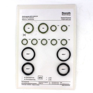 Kit d'étanchéité Rexroth R961007444 pour systèmes hydrauliques, résistance à haute pression, pièce de rechange d'origine - Product Image 1