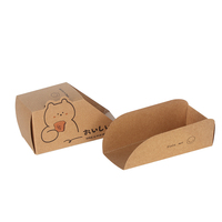 Cajas de Papel Recubierto para Venta al por Mayor, Modernas y de Lujo, para Panadería, Pasteles, Galletas, Desayunos, Tostadas y Sándwiches