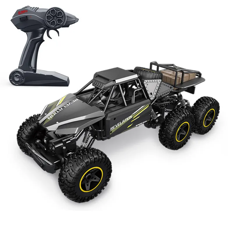 Zigotech Sulong Speelgoed 2.4G 6 Wielen 1:12 Zand Obstakel Kruising Crawler Off Road Rc Truck 6X6