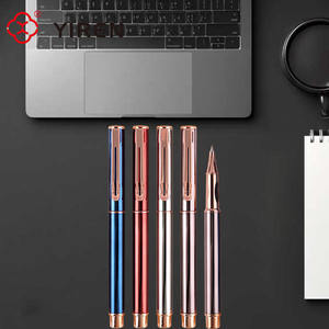 गुलाब सोने की क्लिप के साथ yiren कस्टम धातु रोलबॉल पेन के साथ कार्यालय के लिए उपहार पेन - Product Image 5