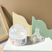 Tétine en silicone pour bébé en gros, sans BPA, de qualité sûre, tétine en silicone souple pour biberon, col large/col standard