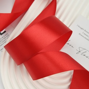Satin Ribbon 4cm Wedding Cake Decorating Elegant Handmade Bows Flower Tiebacks - Product Image 2