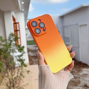 Cho <span class=keywords><strong>Iphone</strong></span> 14 Pro Max/13/12 Màu Kép Gradient Trường Hợp Điện Thoại Với Được Xây Dựng Trong Ống Kính Phim Chống Bụi Cứng PC Bảo Vệ Trường Hợp - Product Image 5