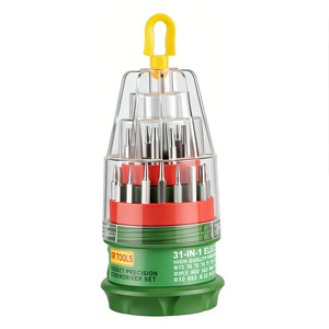 Xr Tools 31 In 1 Electric Screwdriver Set Precision Pocket Multi Functional <b>Bit</b> Set For Electronics Repair And Diy - Product Image 1