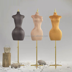 Mannequin de femme à mi-corps, courbes, taille fine, hanches larges, poitrine généreuse, forme de robe, en mousse, à agrafer, pour la vente en gros en Afrique et aux États-Unis - Product Image 3