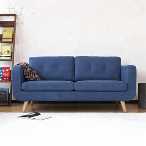 Chesterfield sofá moderno muebles de la sala de ocio <span class=keywords><strong>2</strong></span> plazas sofá de tela - Product Image 1