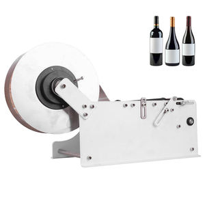 Máquina etiquetadora de botellas de agua para aceite, jugo, bebidas, cosméticos, champú, etiquetadora de botellas redondas, loción, salsa, miel - Product Image 3