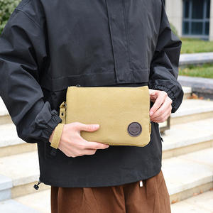 New Trendy <b>Mens</b> Canvas Clutch Bag Waterproof Oxford Envelope Wallet Casual Fabric Hand Carry <b>Pouch</b> - Product Image 3